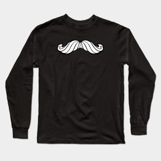 moustache Long Sleeve T-Shirt